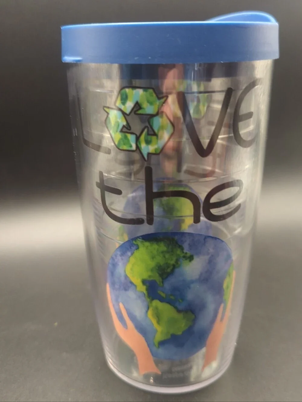 Tervis Tumbler │Love the Earth By Caroline Simas │Double Walled Insulated │16oz